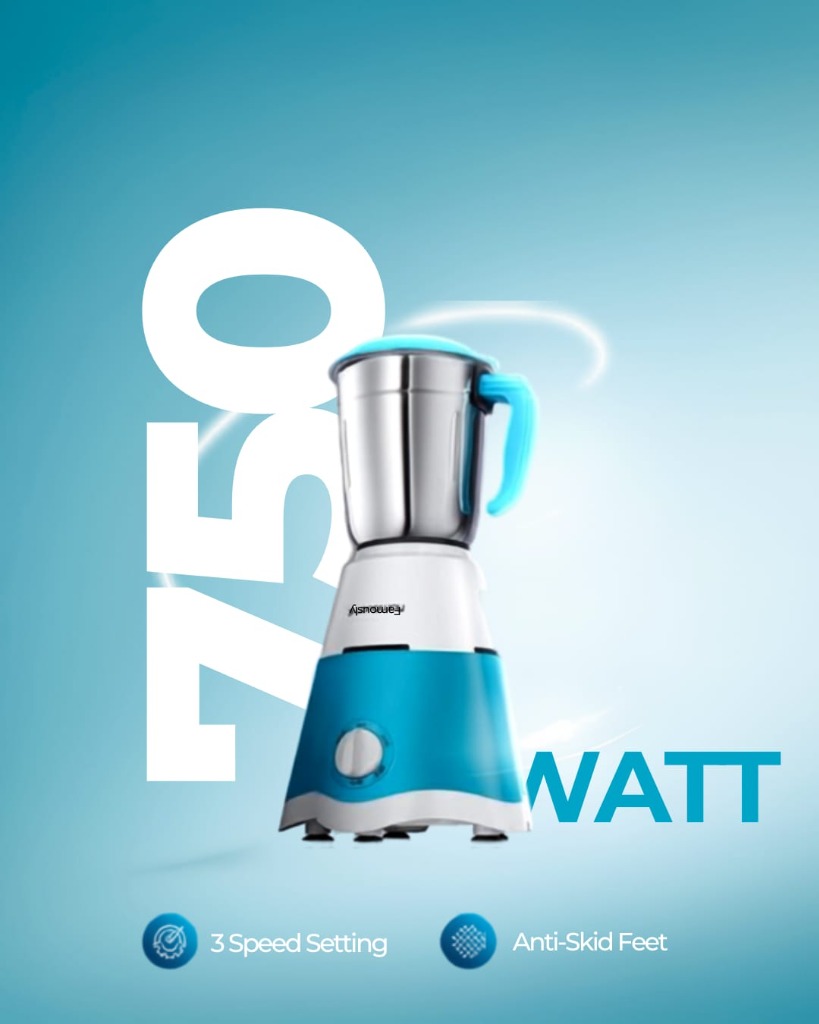 750 Watt Mixer Grinder Ad